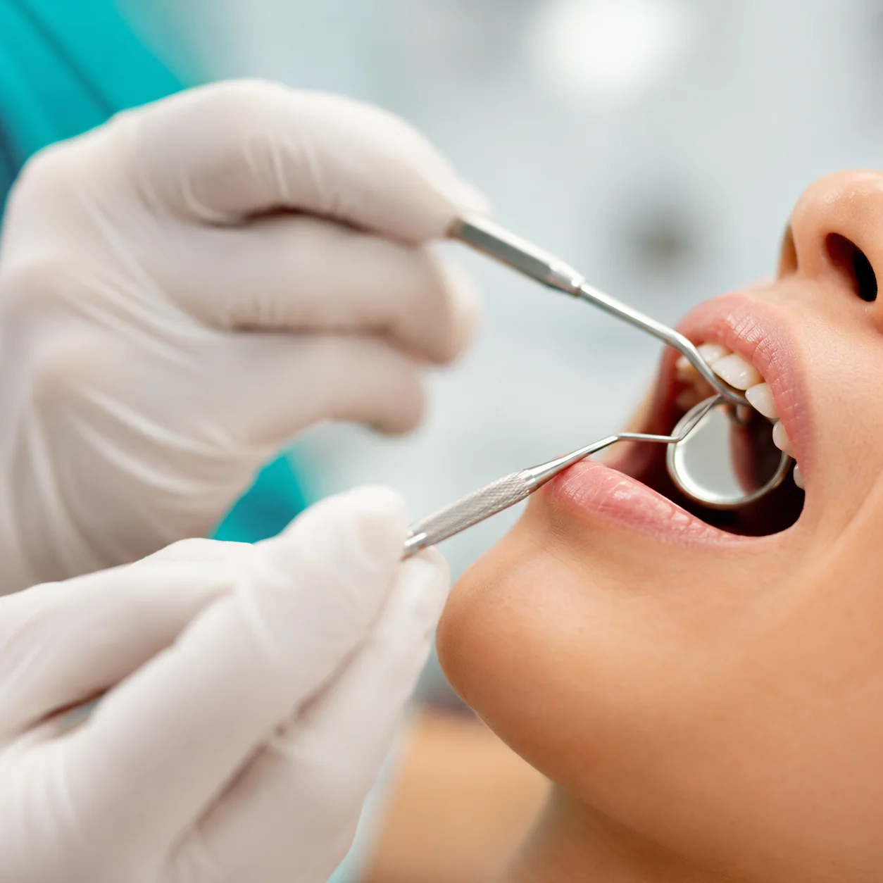 A routine orthodontic checkup